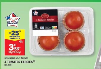 ALDI 4 TOMATES FARCIES(B) offre