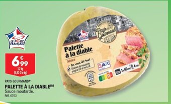 ALDI PALETTE À LA DIABLE(A) offre