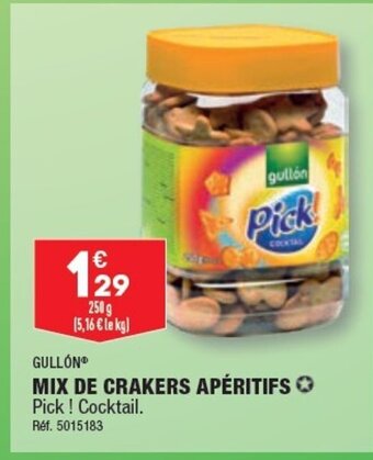 ALDI MIX DE CRAKERS APÉRITIFS offre