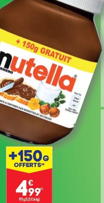 ALDI nutella offre
