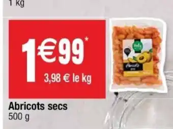 Cora x Carrefour Abricots secs offre
