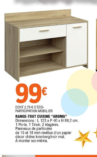 E.Leclerc RANGE TOUT CUISINE AROMA offre