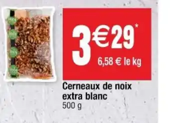 Cora x Carrefour Cerneaux de noix extra blanc offre