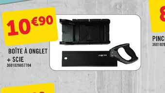 E.Leclerc BOÎTE À ONGLET + SCIE offre