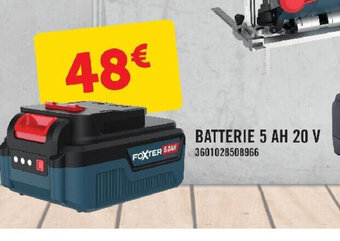 BATTERIE 5 AH 20 V