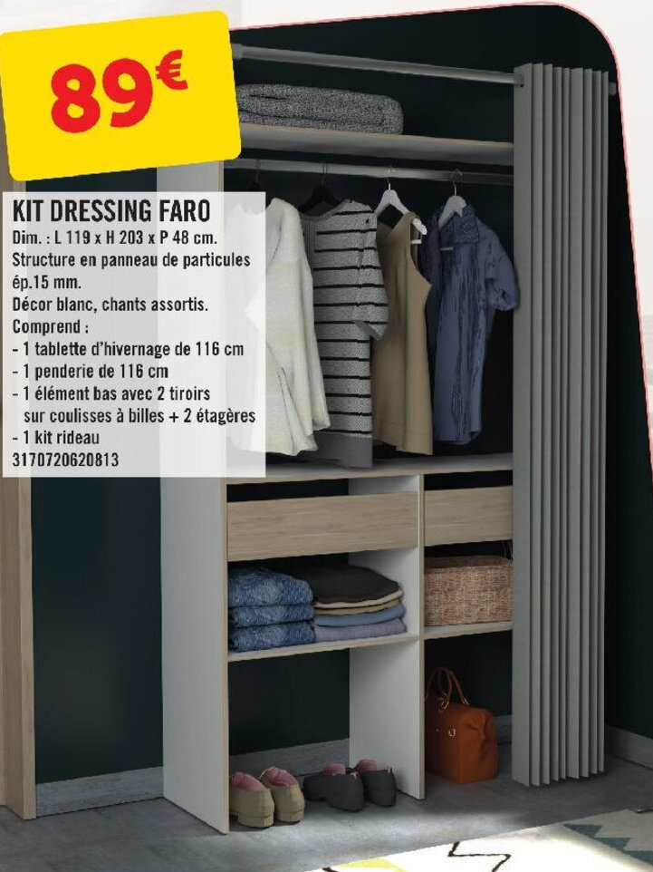 Promo KIT DRESSING FARO chez E.Leclerc