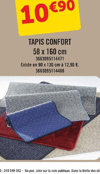E.Leclerc TAPIS CONFORT offre