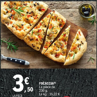 E.Leclerc FOCACCIA offre