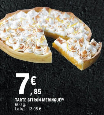 E.Leclerc TARTE CITRON MERINGUÉ offre