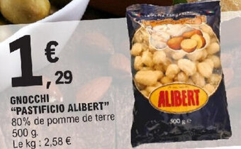 E.Leclerc GNOCCHI "PASTIFICIO ALIBERT" offre