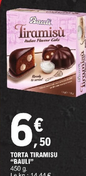 TORTA TIRAMISU "BAULI"