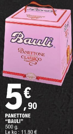 E.Leclerc PANETTONE "BAULI" offre