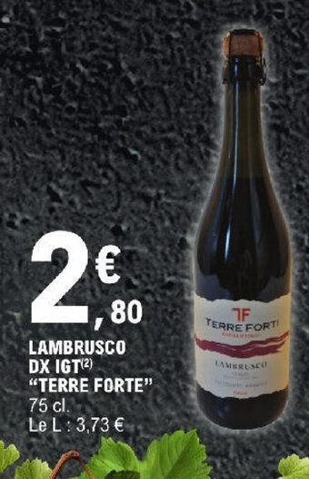 E.Leclerc LAMBRUSCO DX IGT (²) offre