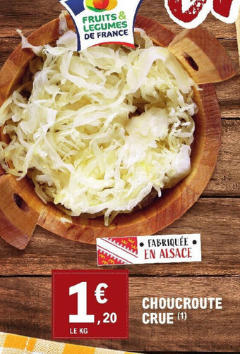 E.Leclerc CHOUCROUTE CRUE (¹) offre