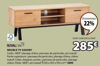 JYSK MEUBLE TV SANDBY offre