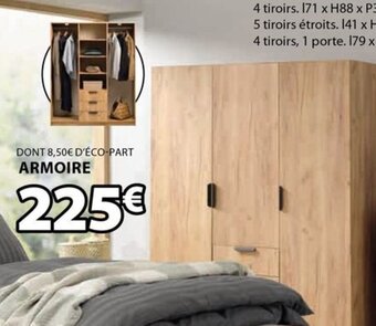 JYSK ARMOIRE JENSLEV offre