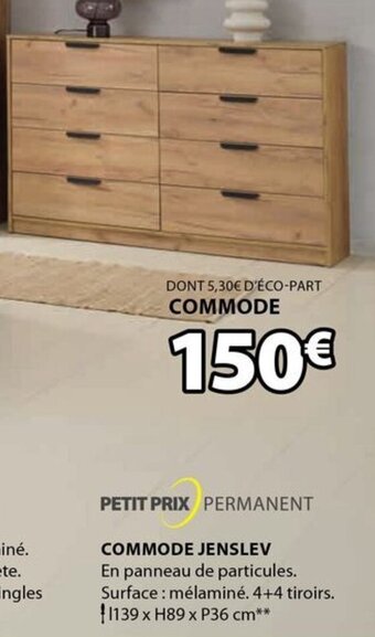 JYSK COMMODE JENSLEV offre
