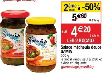 Cora x Carrefour Salade méchouia douce Samia offre