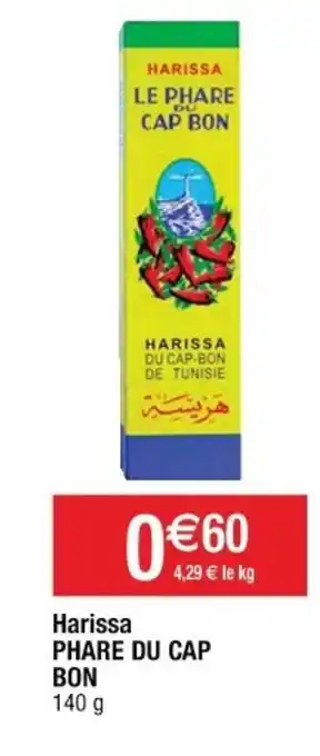 Harissa Phare du Cap Bon