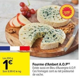 Fourme d'Ambert Fourme d'Ambert A.O.P