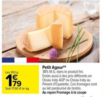 Carrefour Drive Petit Agour(n) offre