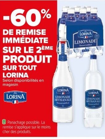 Carrefour Drive SUR TOUT LORINA offre