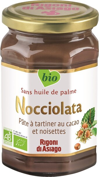 U Express Pate a tartiner nocciolata sans gluten bio rigoni di asiago offre