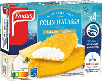 Super U Filets de colin d'alaska surgeles findus offre