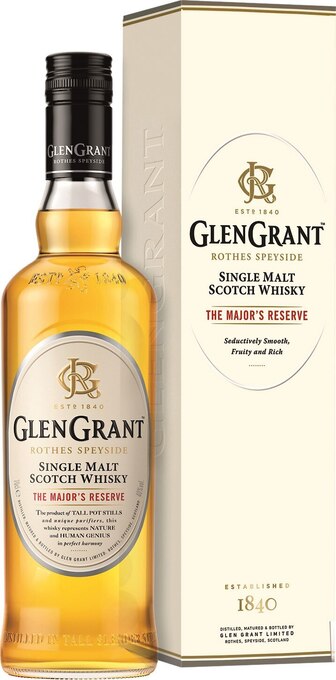 U Express Single malt scotch whisky glen grant the major's reserve 40° offre