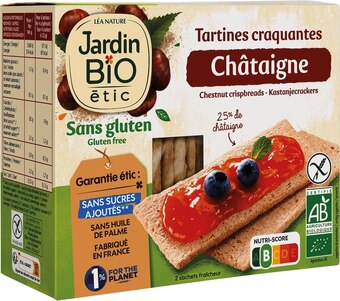 Super U Tartines craquantes jardin bio offre