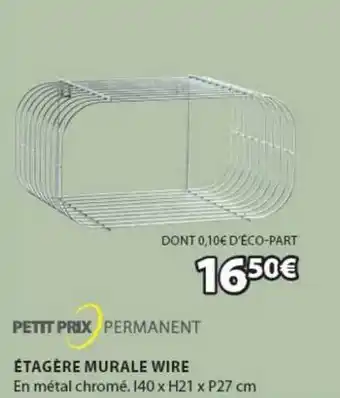 JYSK étagère Murale Wire offre