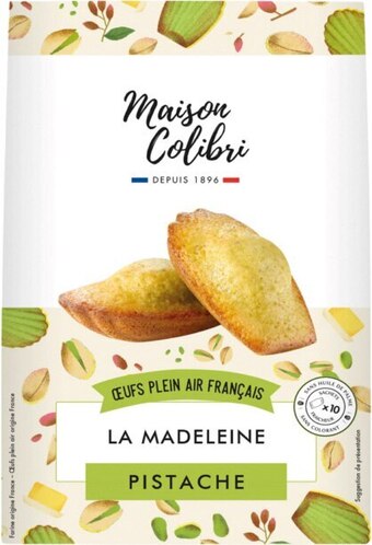Madeleines maison colibri