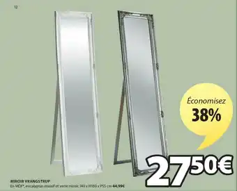 JYSK Miroir Vrangstrup offre