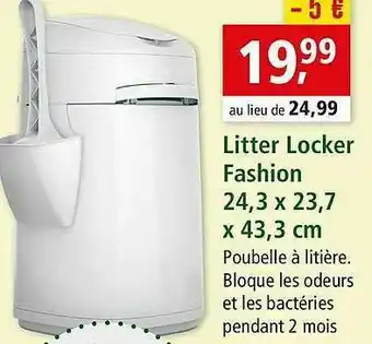 Litter Locker Fashion 24,3 X 23,7 X 43,3 Cm