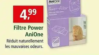 Maxi Zoo Filtre Power Anione offre