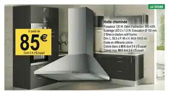 Hotte Cheminée