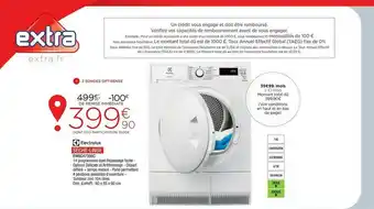 Extra Electrolux Sèche-linge Ew6ca735sc offre