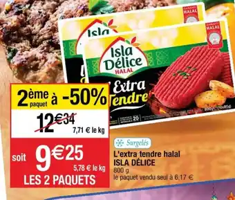 Cora x Carrefour L'extra tendre halal offre