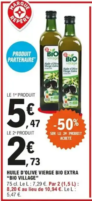 E.Leclerc Huile D'olive Vierge Bio Extra offre