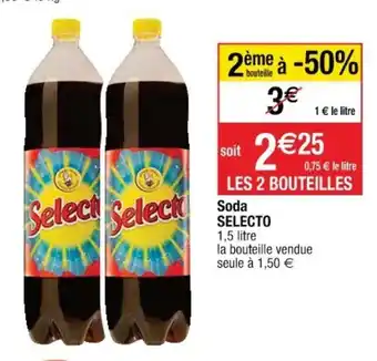 Cora x Carrefour Soda Selecto offre