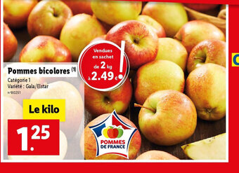 Lidl Pommes bicolores (1) offre