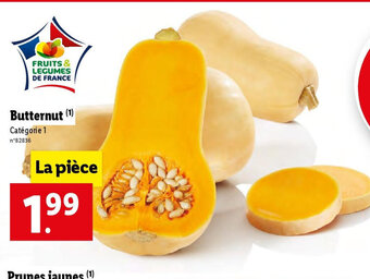 Lidl Butternut offre
