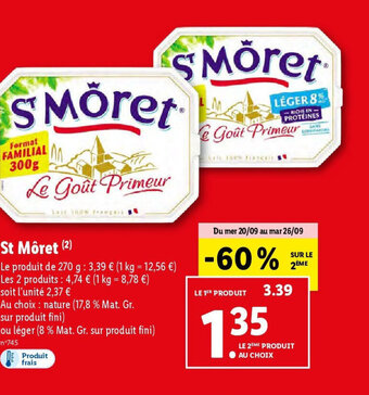 Lidl St Môret offre