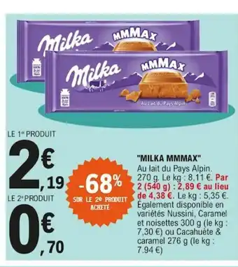 E.Leclerc Milka Mmmax offre