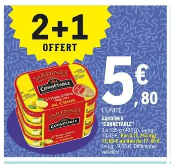 E.Leclerc Sardines offre