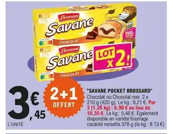E.Leclerc "Savane Pocket Brossord" offre
