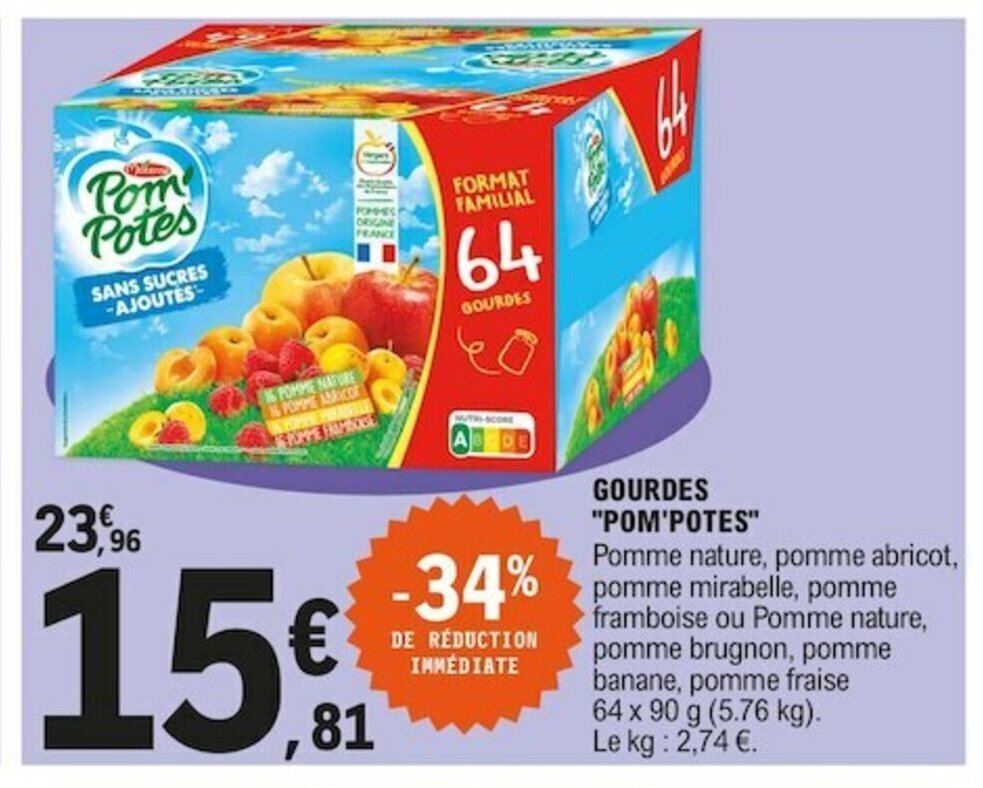 Promo Gourdes chez E.Leclerc