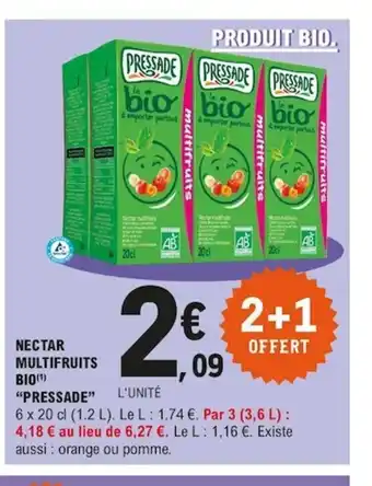 E.Leclerc Nectar Multifruits Bip offre