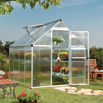 Gamm vert Serre polycarbonate mythos alu 4.6 m² - palram canopia offre