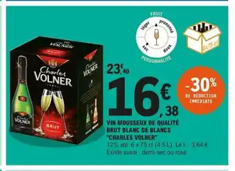 E.Leclerc Vin Mousseux De Qualitè offre